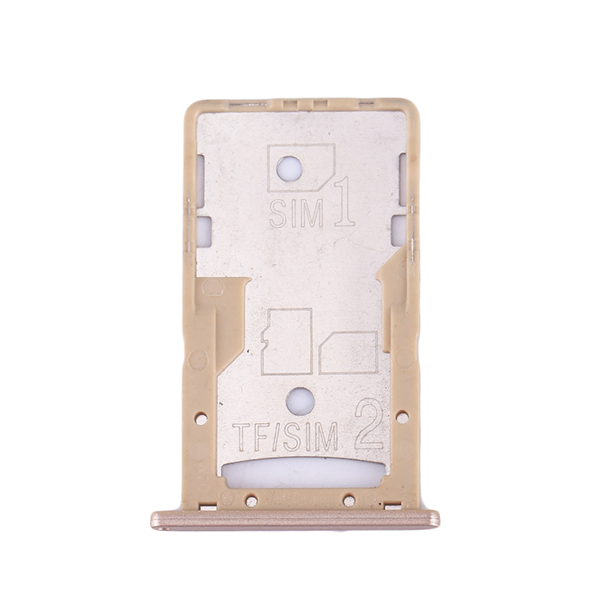 IPartsBuy Neue SIM &amp; SIM/TF Karte Tray Für Xiaomi Redmi Hinweis 4X: Gold