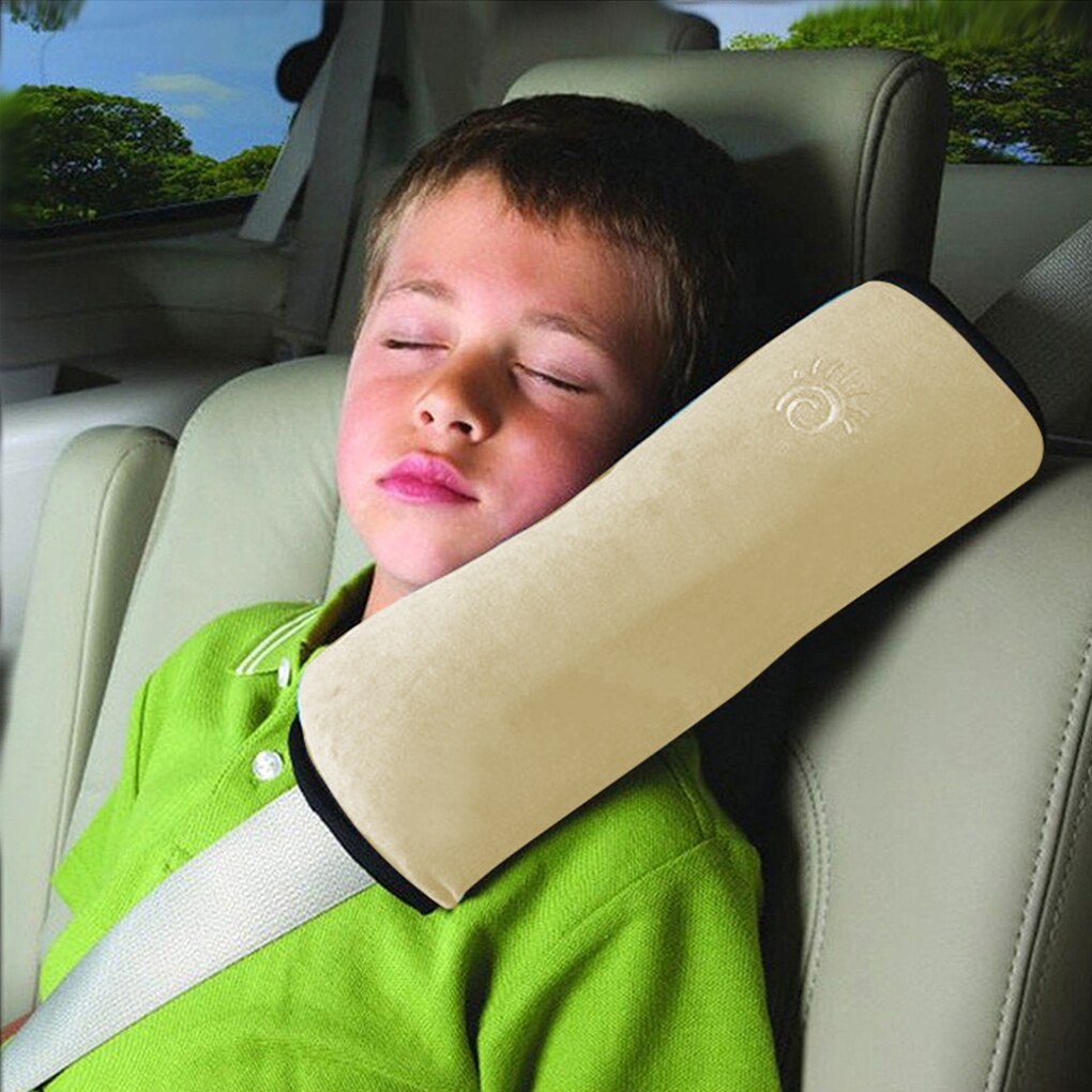 Baby børn sikkerhedssele bil sikkerhedsseler pude skulderbeskyttelse bil styling tilbehør grå blå lyserød 6 farve