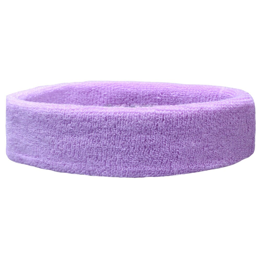Anti-slip Elastic Sweatband HairBand Sport Headband Head Sweat Band Run Football Tennis Headscarf 14 Colors for Choice: 1