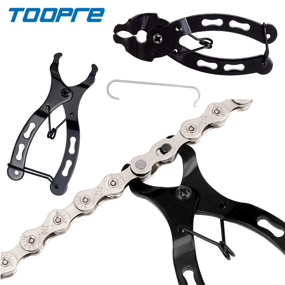Outil de lien rapide de chaîne de vélo, Mini pince de chaîne de vélo, pince à boucle magique, retrait d'outil de vélo, réparation rapide, outils de vélo