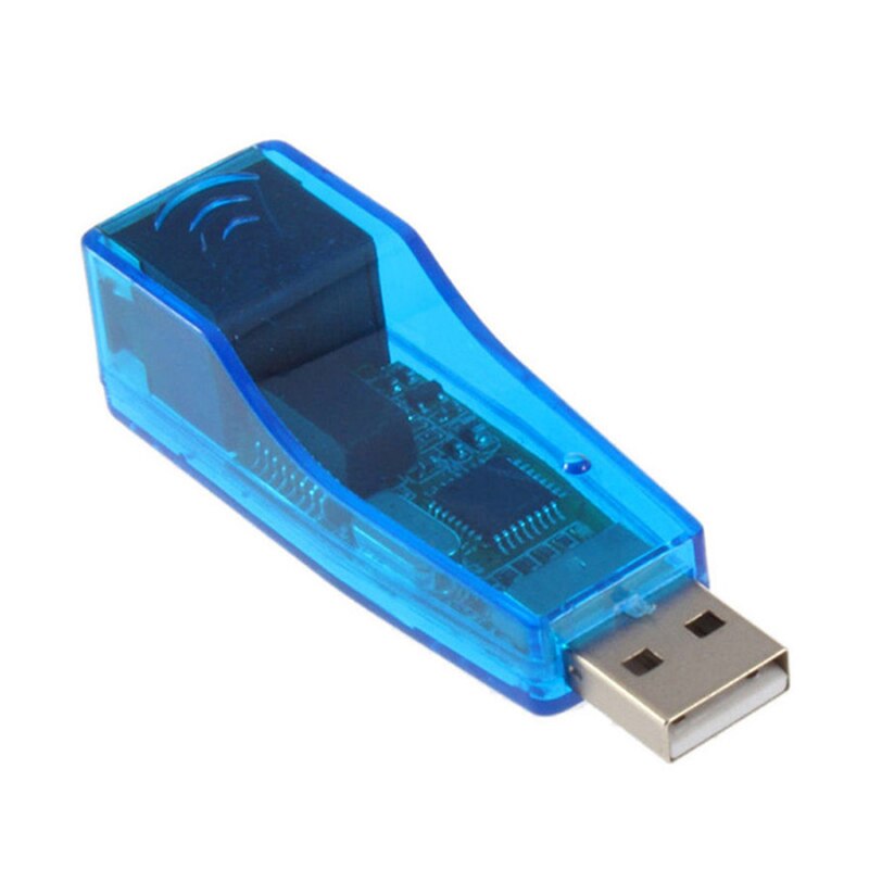 Adaptador de tarjeta de red USB a Lan RJ45, Conector de tarjeta de red cableada para PC, portátil, Win7