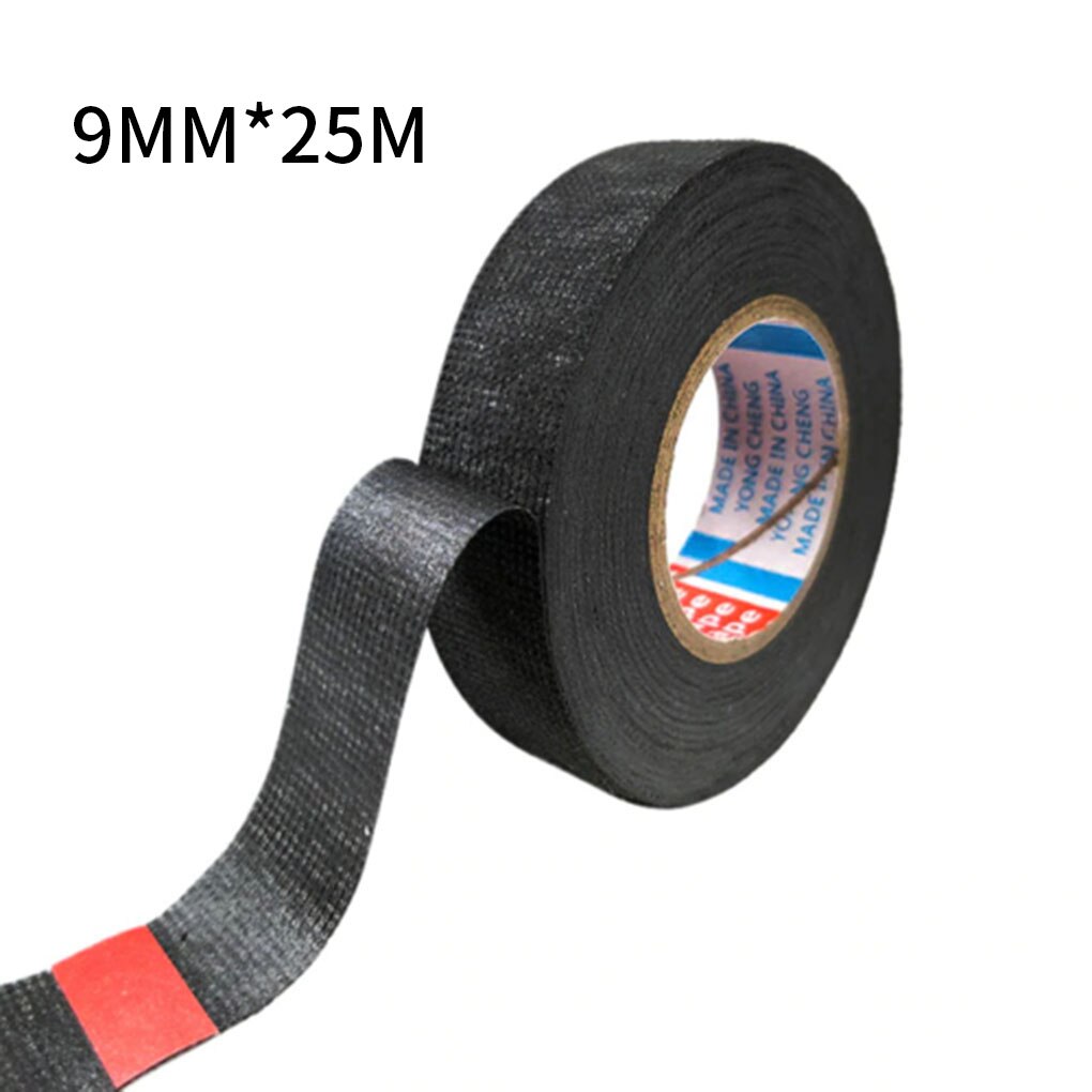 Electrical Tape Car Electronic Appliance Industrial Wire Harness Heat-resistant Insulation Wrap Tape 15mm25m: Orange