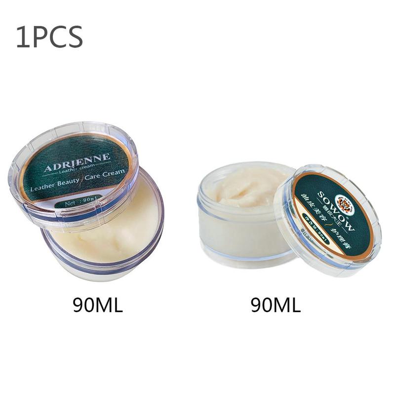 90ml Multifunctional Leather Refurbishing Cleaner Car Seat Sofa Leather Cleaning Cream All-purpose Leather Repair Conditioner