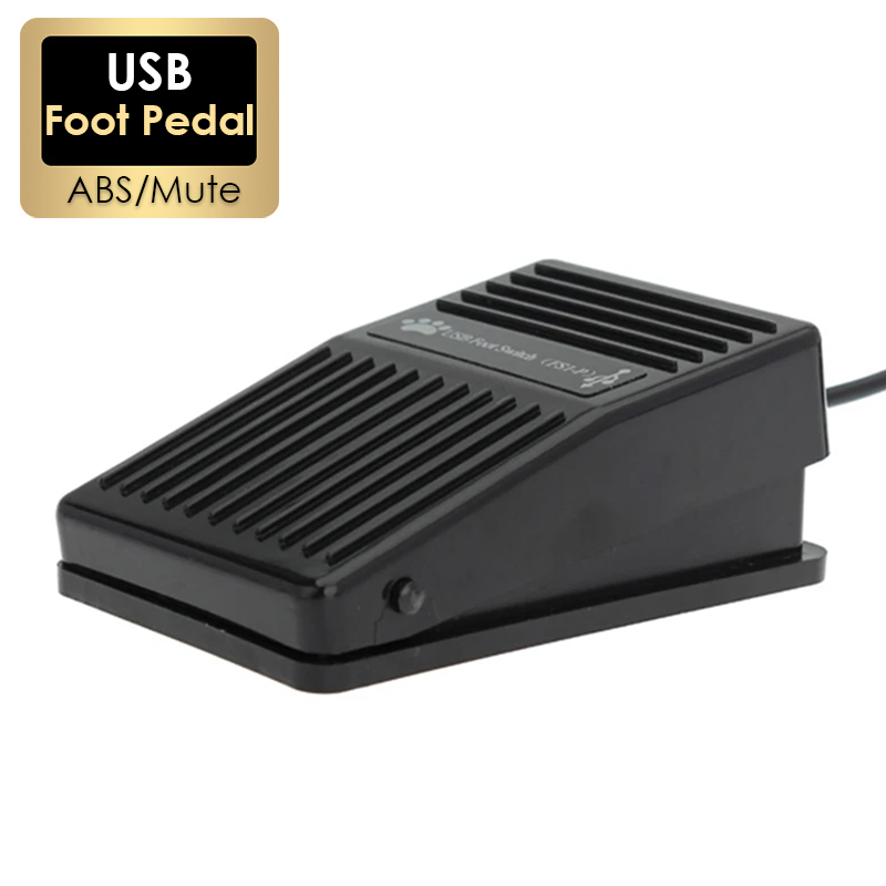 Pédale de clavier USB pour ordinateur HID, interrupteur d'action USB, fonctions de clé de pré-programme, souris, jeu PC QJY99