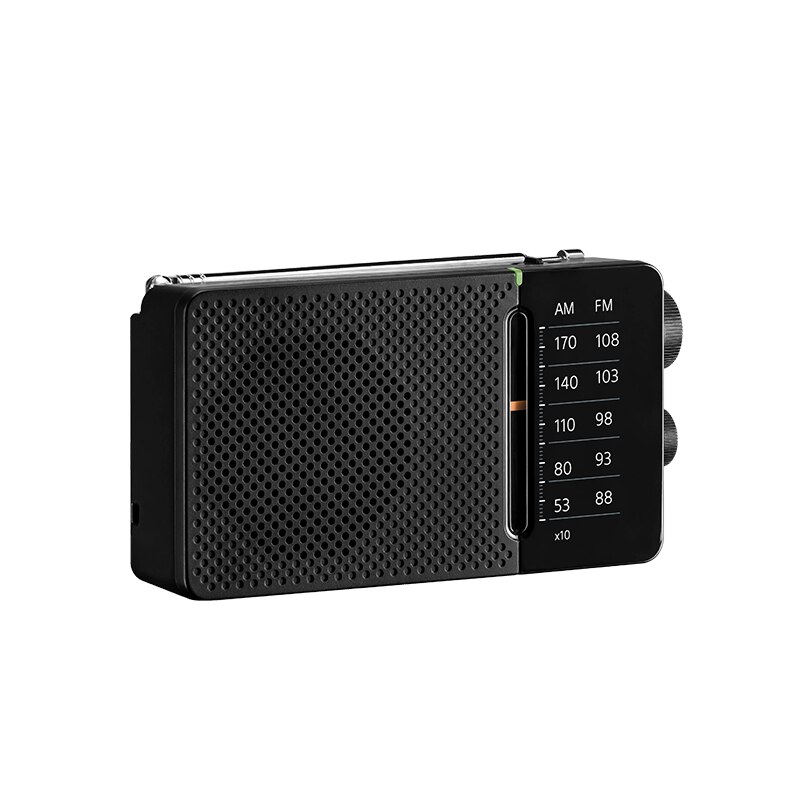 Sangean SR-36 FM / AM Hand-Held Receiver With Built-In Speaker Pocket Radio FM Speaker Portable Speaker Radio