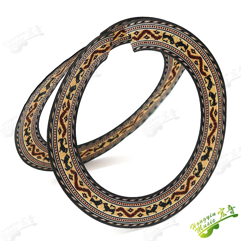 3 stuks ykq 73 gitaar klankgat inlay hout voor klassieke gitaar gitaar accessoires ykq 73