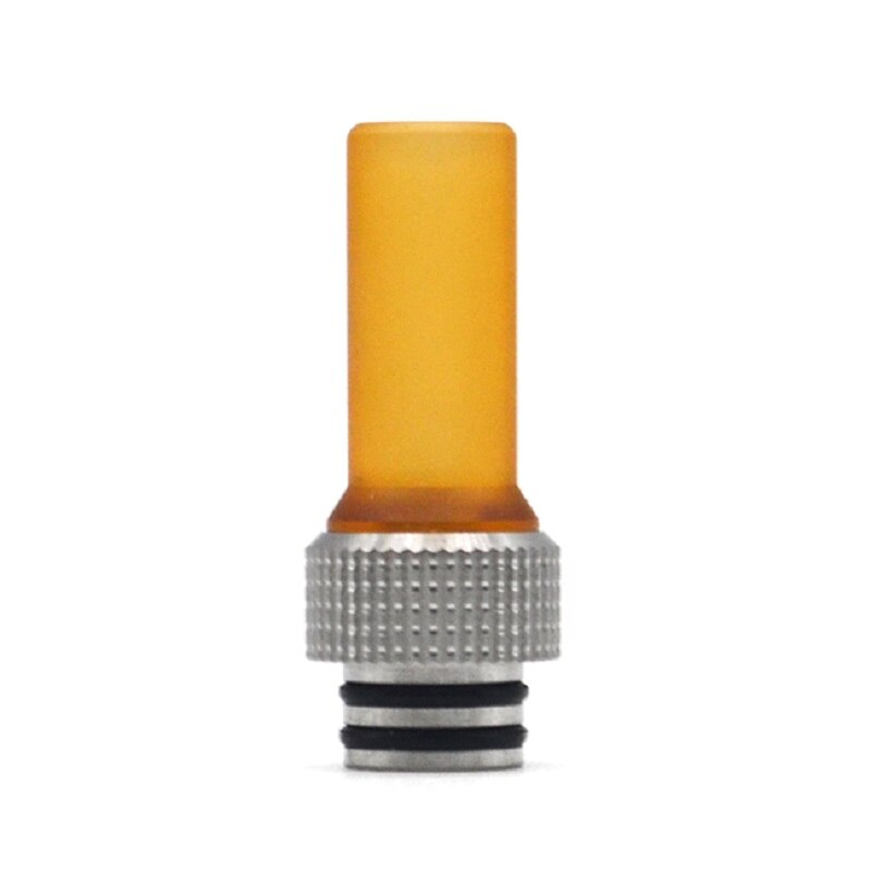 Punta antigoccia agose 510 per bocchino RBA RTA Tank RDA atomizzatore accessorio Vape: D Yellow Silver