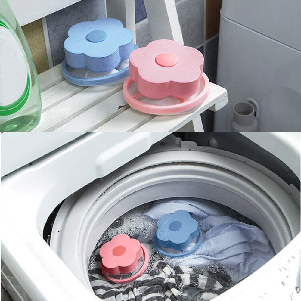 Attrape-poils réutilisable en fourrure d'animaux de compagnie, 1 pièce, réutilisable, flottant, sac à mailles, Machine à laver, piège à peluches
