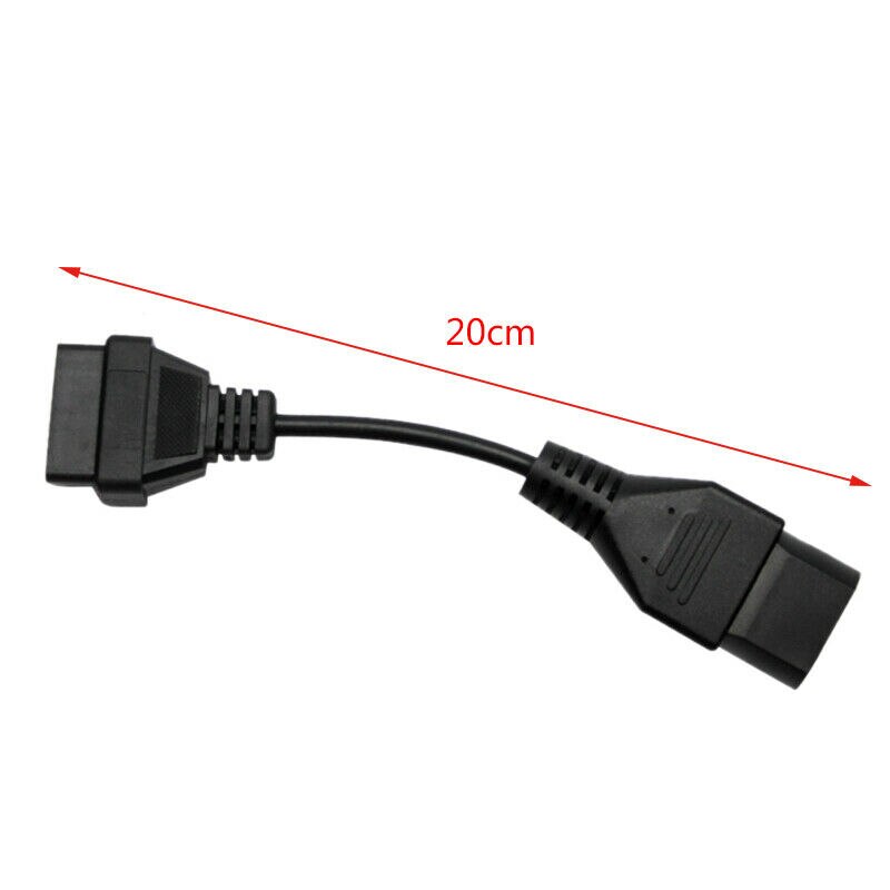Voor MAZDA 17 Pin 17Pin Male naar 16 Pin 16Pin Vrouwelijke Auto OBD OBD2 OBDII DLC Diagnostic Tool Adapter Converter kabel Voor Mazda