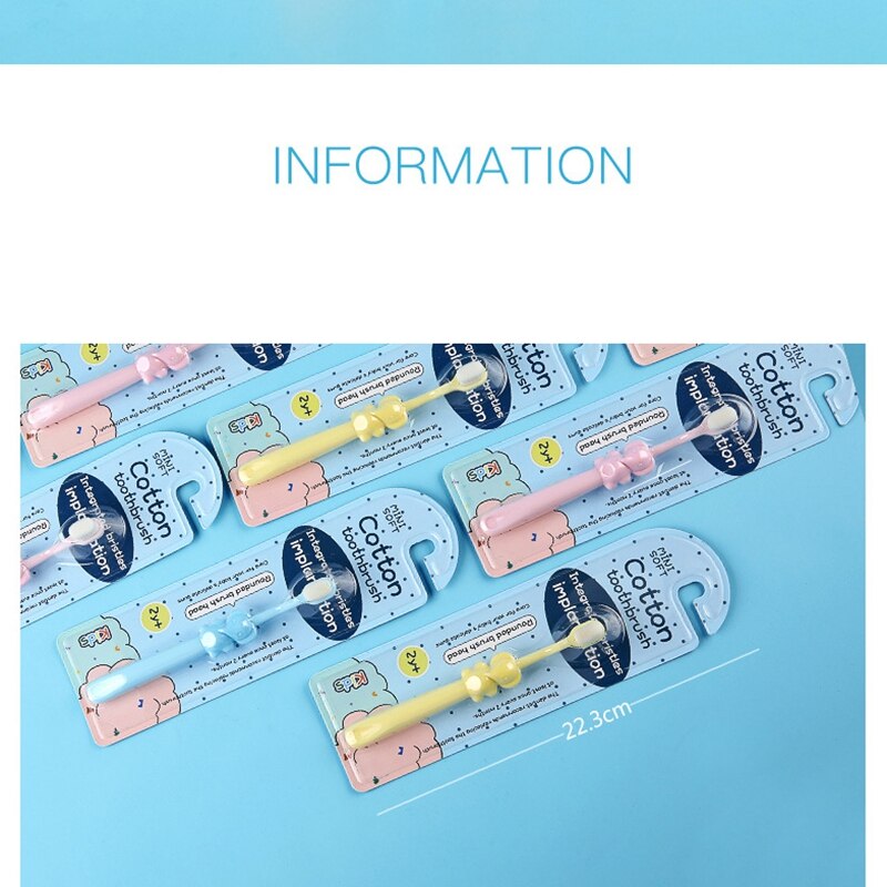 Leuke Kids Tandenborstel Cartoon Tandenborstel Kinderen Super Fijne Zachte Zachte Haar Schoon Tanden Poetsen Tandenborstel