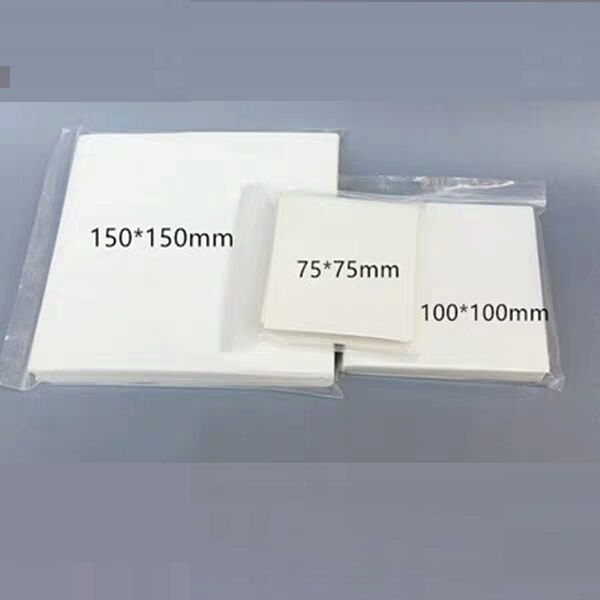 500 stks/pak Lab gebruik vierkante wegen papier, wegen papier 60/75/90/100/120/150/200mm