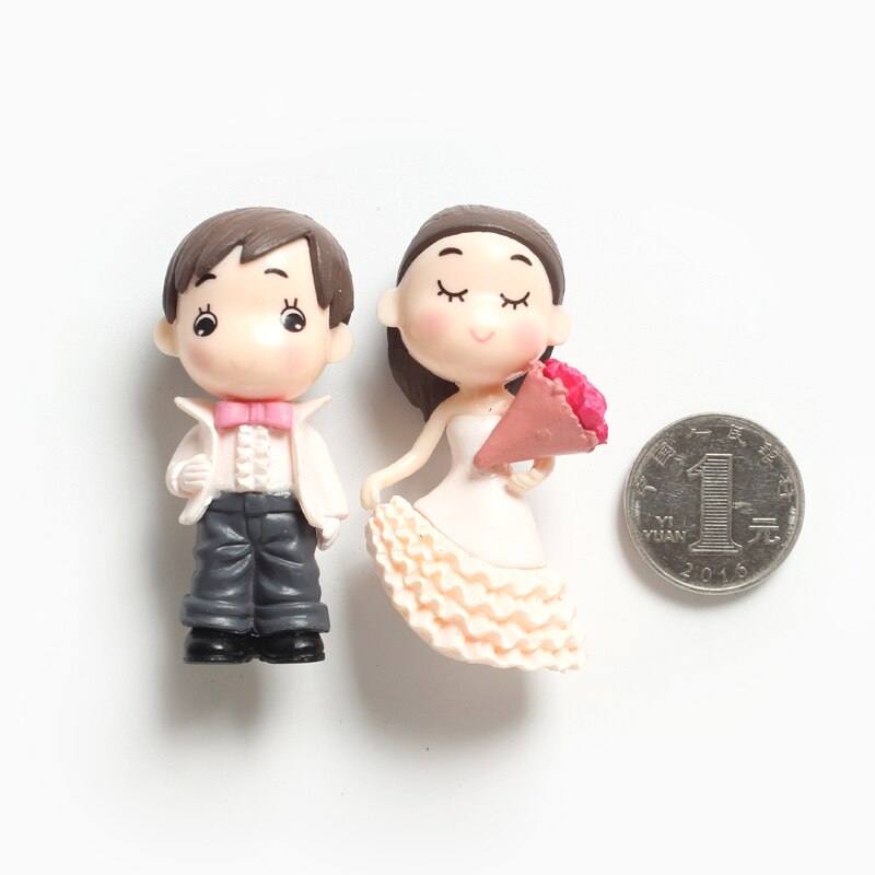 Decorative Bride & Bridegroom Wedding Fridge Magnets 3D Groom Wedding Decoration: Groom Bridegroom c