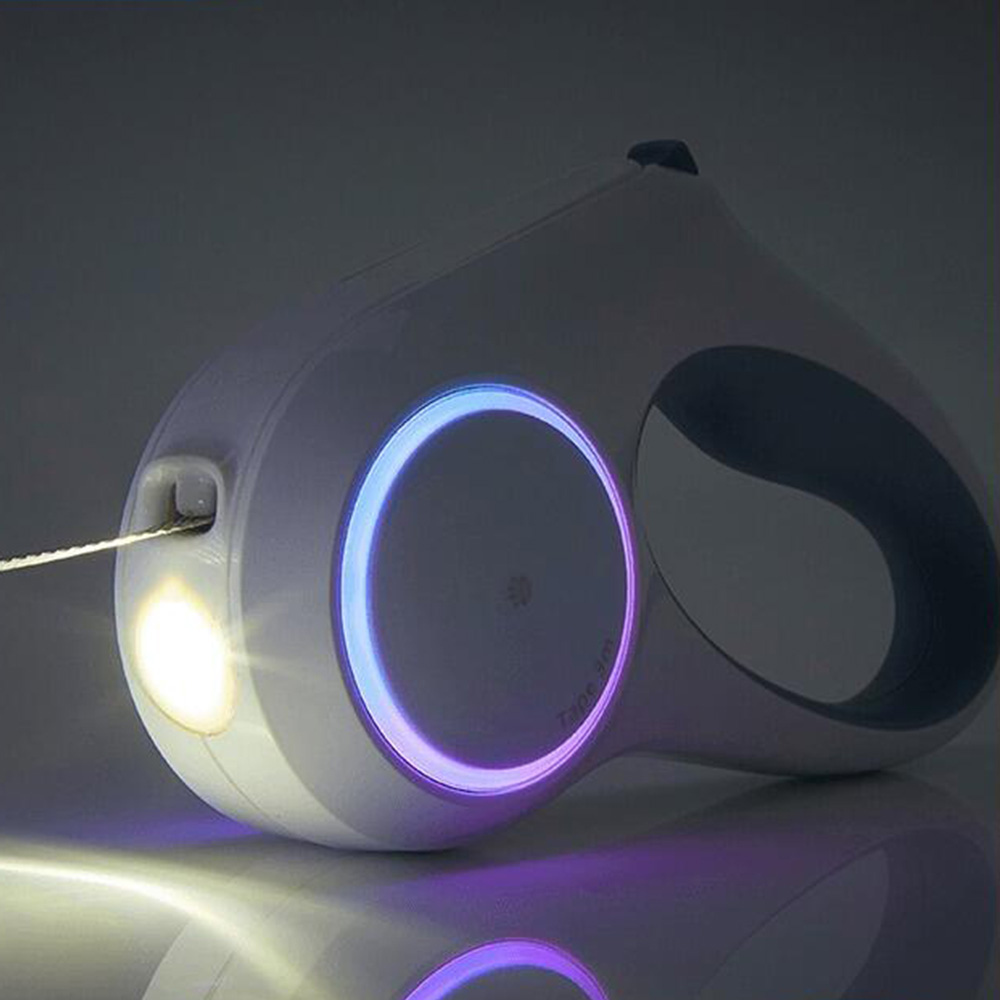 Xiaomi-Correa de tracción para perro, accesorio con forma de anillo Flexible, luz LED nocturna, Go Shine Max, 3m/4,5 m
