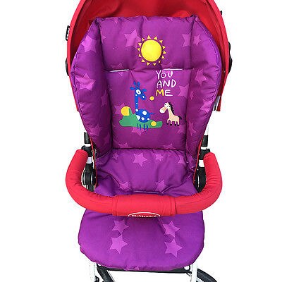 Vinter baby spädbarn sittvagn kudde giraff tecknat mönster bilstolsdyna bomull varm tjock vagn täcke mattor