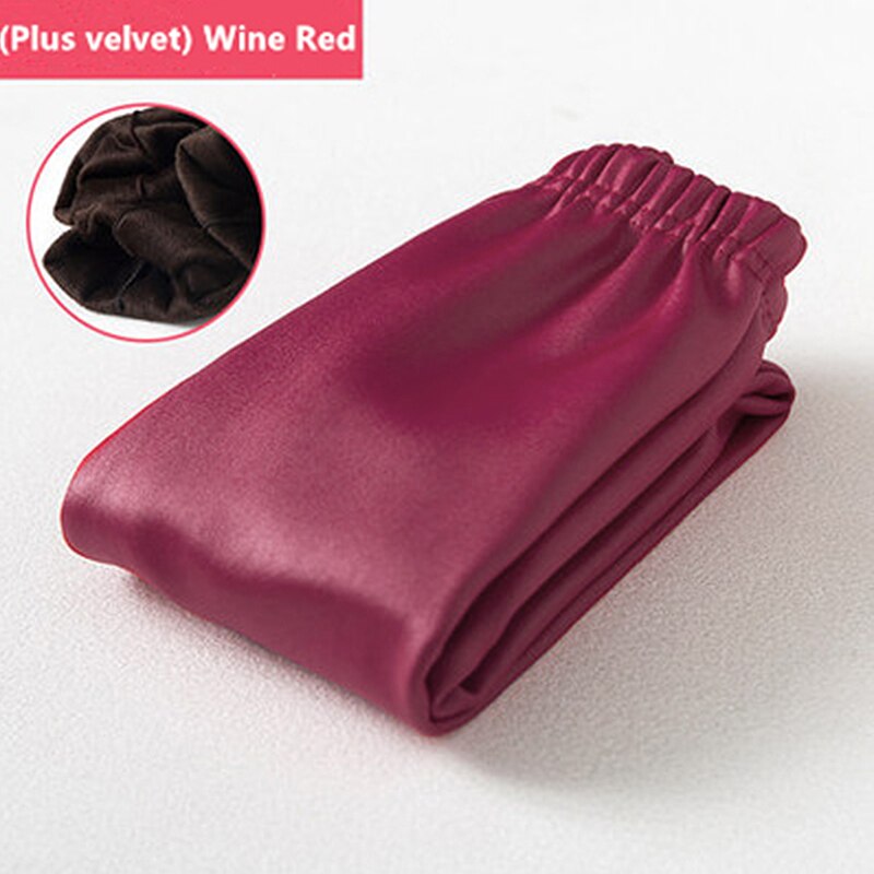 Dziewczęce legginsy na zimę grube ciepłe spodnie dla dzieci Pu skóra plus aksamitne spodnie dla dzieci kwiatowy ołówek chudy jesień legginsy 3-8T