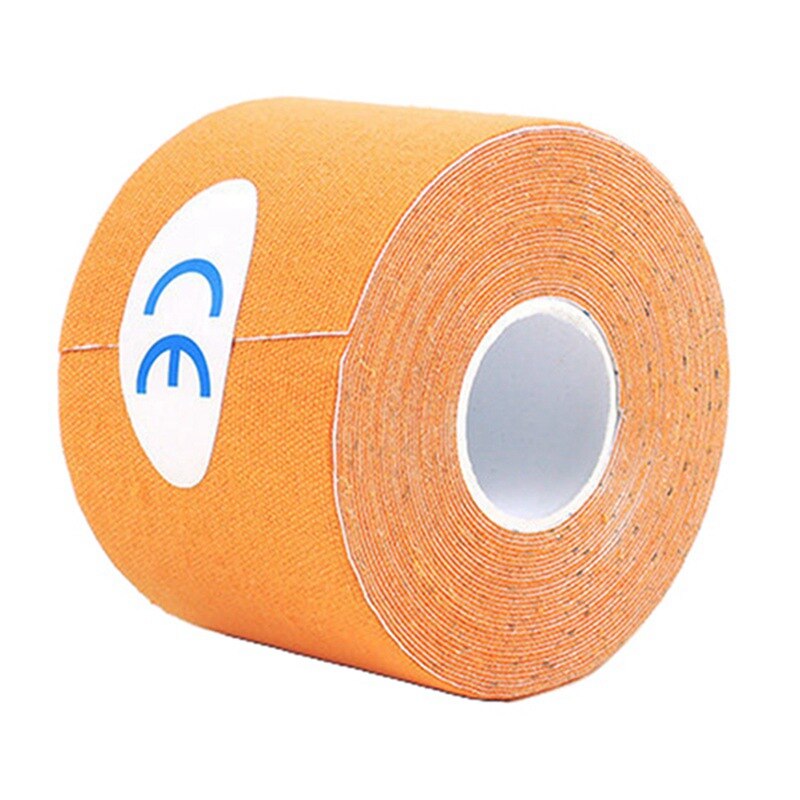 5cm x 5m selvklebende teip atletisk muskelstøtte fysio stropping bånd sport taping trening trening trening muskel beskytter
