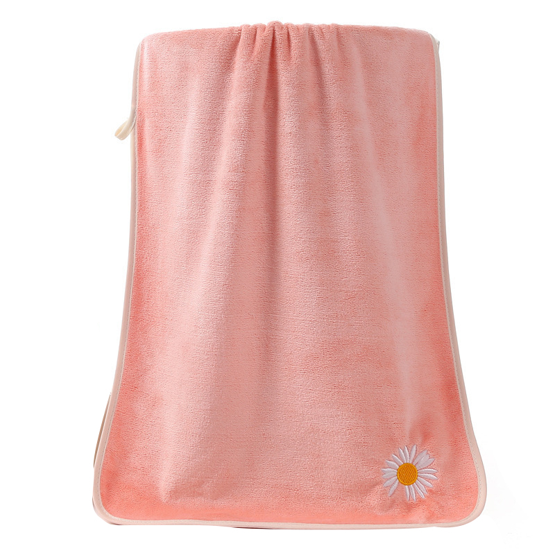 Super Absorbent Towel Thick Microfiber Cleaning Cloth Multipurpose Soft Printed Towel For Home Kitchen Car Face Wash Towel: Pink