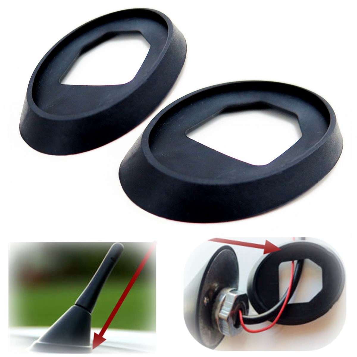 Joint de Base antenne de toit paire VW/Golf | Pour Jetta/Corrado pour Passat Mk3 MK4 1990-2005