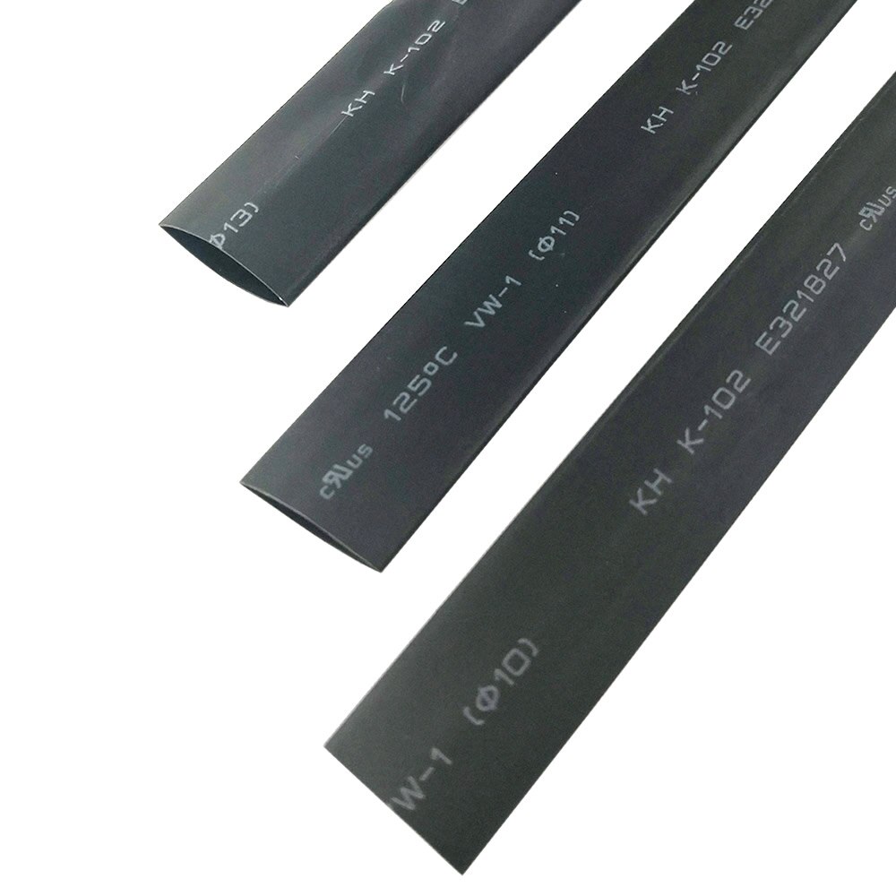 1meter/lot Heat Shrink Tube 18MM 20MM 22MM 25MM 28MM 30MM 40MM Heat Shrink Tubing Shrinkable Wrap Wire Cable Sleeve Kit