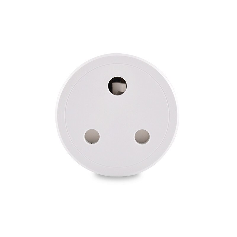 Indian Standard Mini Wireless Wall Timer Electrical Smart Socket 250V 16A Remote Control Wifi Smart Plug Alexa