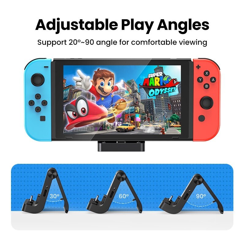 Ugreen-cargador USB C para Nintendo Switch, estación de carga rápida de 18W