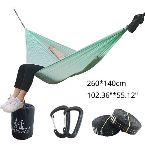 Lighten Up Hammock Hamock Hanging Tent Welfare Hanging Bed Hamaka Hammok Hammac Hang Bed: 03