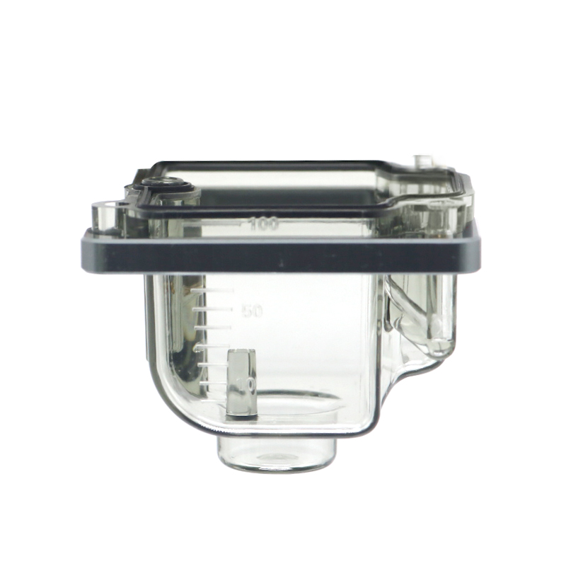 Alconstar-carburador PWK para motocicleta, cuenco flotador transparente de fondo transparente apto para carburador KEIHI PWK KSR EVO OKO KOSO de 21-34mm: A-Gray