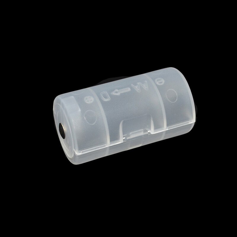 1/2/5Pcs AA to D Size Cell Battery Conversion Adapter Switcher Converter Case Box Holder Converter Case