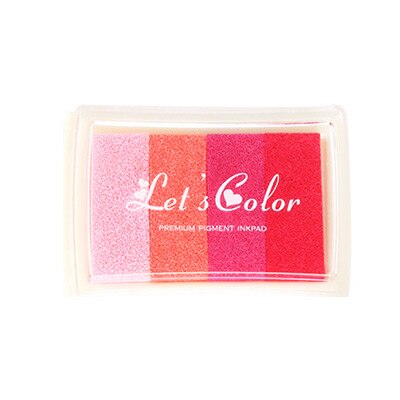 Craft ink pads voor stempels Febric Voedsel Papier 15pcs Rainbow Kleur Veiligheid Niet Giftig kinderen Vinger print Art Kids Gif