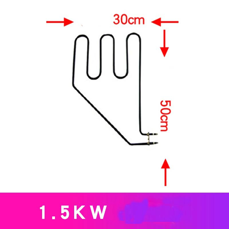 Sauna heating element 304 stainless steel for sauna heater electric tubular heater U-shaped heating element 1.5 / 2 / 2.5 / 3kw