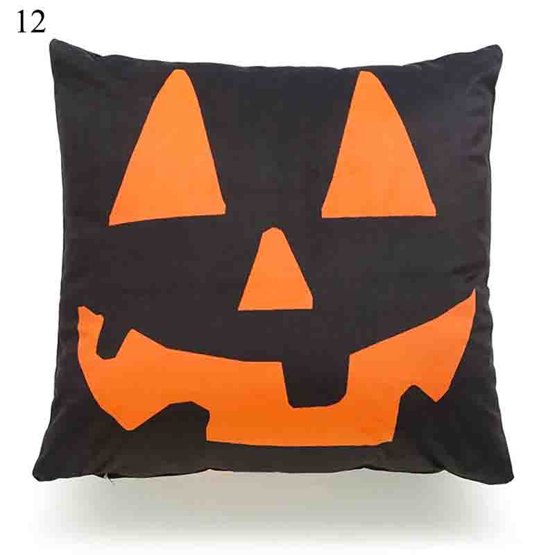 Halloween Kissen Weichem Leinen Kissen fallen Sofa Dekoration Kissen Abdeckung für Wohnzimmer Auto Kissen Hause Liefert: 12