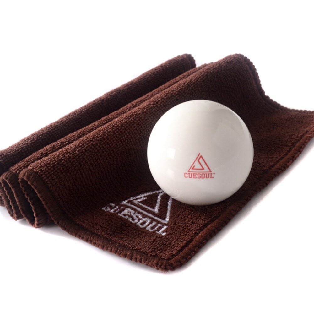 BC001 Cuesoul Profi Tasse Harz 2 1/4 6 unzen Billard Warteschlange Ball, weiß Ball Schwimmbad Warteschlange Ball, Warteschlange Ball Mit Sauber Warteschlange Handtuch