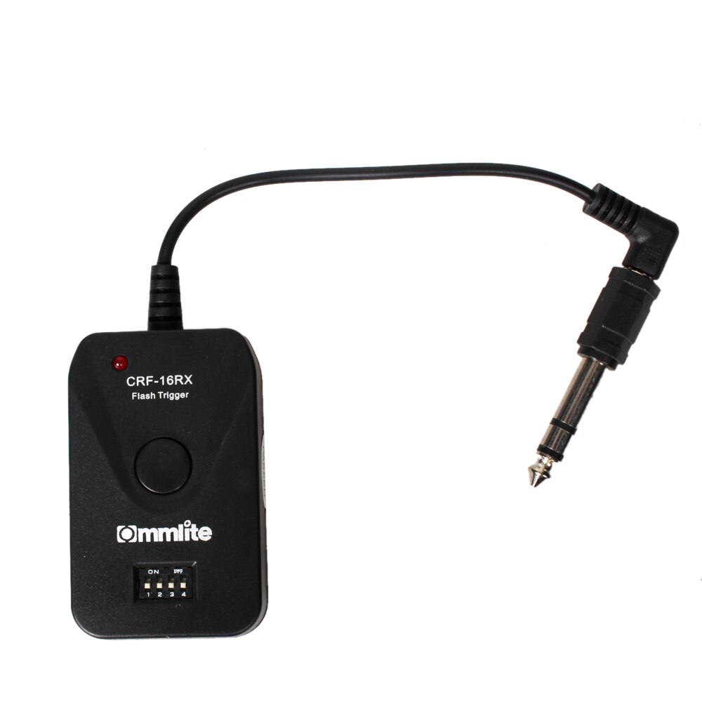 Receptor sem fio do disparador do flash do rádio de 16 canais dos acessórios do flash da câmera para strobes para todas as câmeras e flashes do estúdio