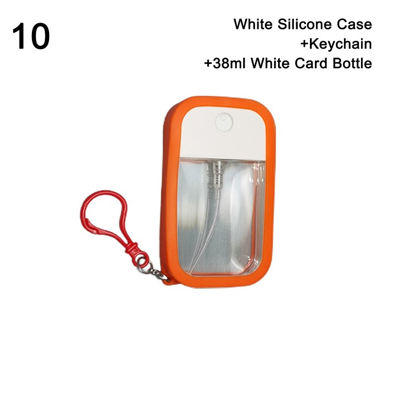 38ML Portable Keychains Card Spray Dispenser Bottle High Pressure Alcohol Disinfectant Mist Spray Bottle