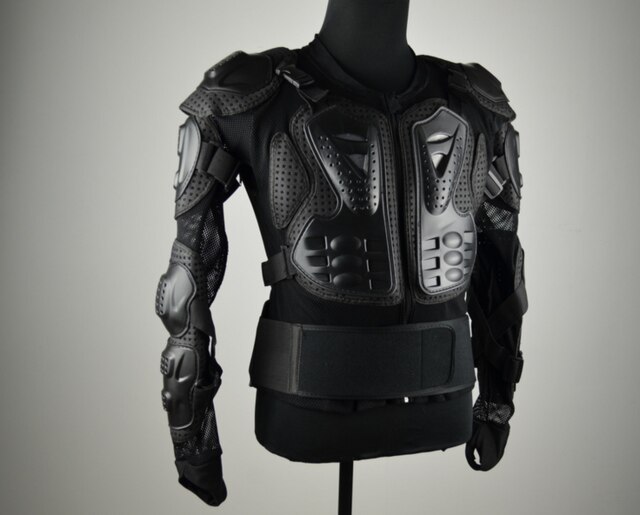 Equipo de Motocicleta, equipo de calle, carreras de motos, armadura de cuerpo completo, pecho de columna vertebral rápido: 01 S