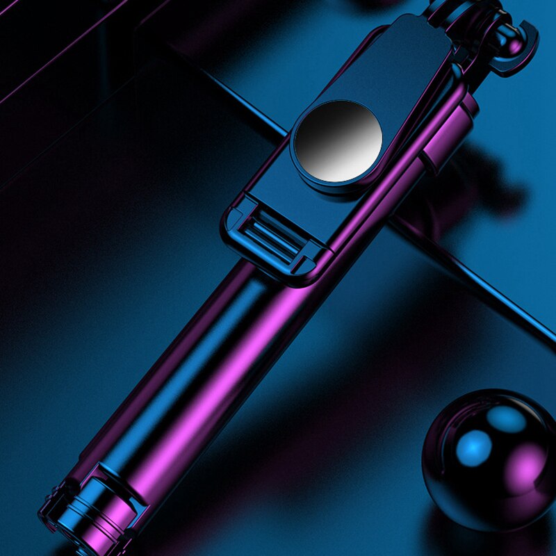 All-in-one selfie-stick-stativ mit ausziehbarer handyhalterung, bluetooth-fernbedienung und stativ für apple- und android-geräte