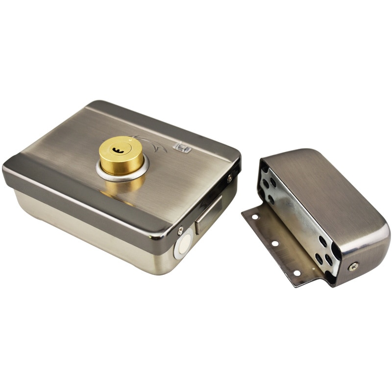 Intelligent silent lock mute electric motor electronic lock for access control