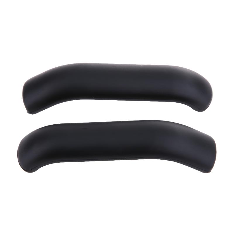 1 par de protectores de manguito de goma para palanca de freno de bicicleta MTB tipo palanca de partes de freno de bicicleta piezas de repuesto para accesorios de bicicleta: Black