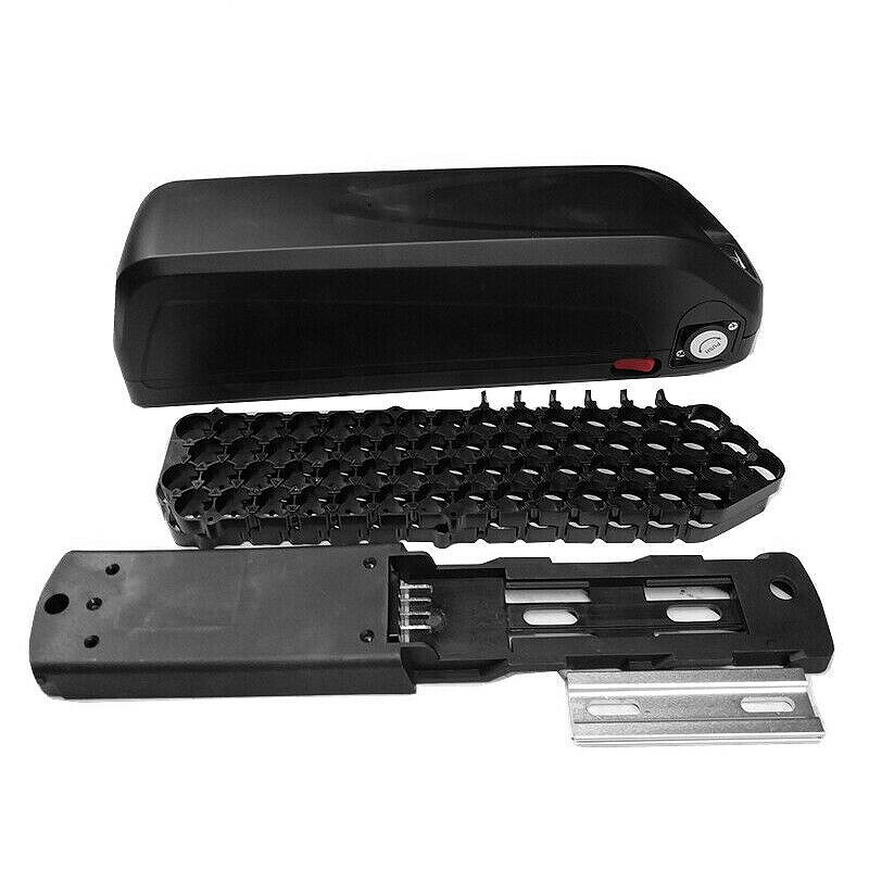 48v elcykel batterifodral diy box med 5v usb hållare 65 st 18650 för e-cykel mountainbike