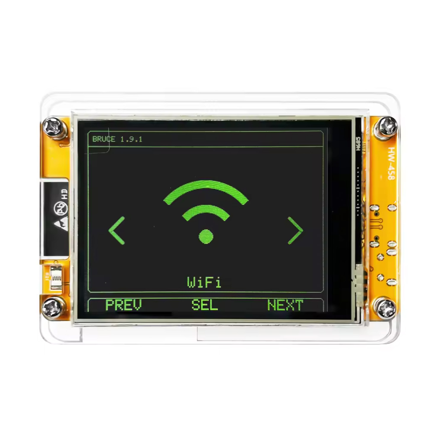 ESP32 Bruce CYD 2432S028 Wi-Fi Bluetooth NFC PN532 GNSS ATGM336H and defensive tools enable network secure & reliable wireless