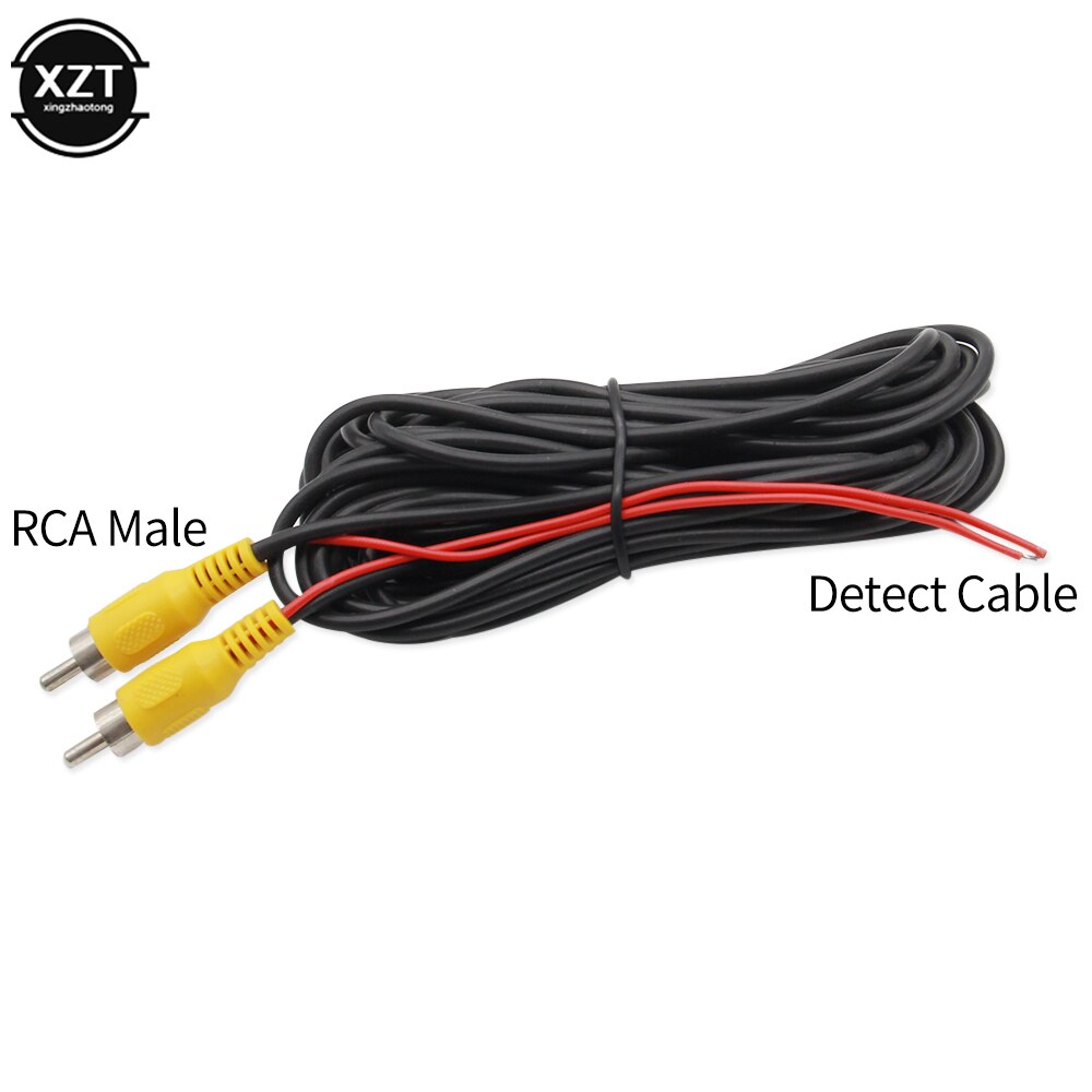 Universal 6 Meters RCA Video Signal Cable Waterproof RCA Wire For Connecting Reverse Camera With Car Multimedia Monitor