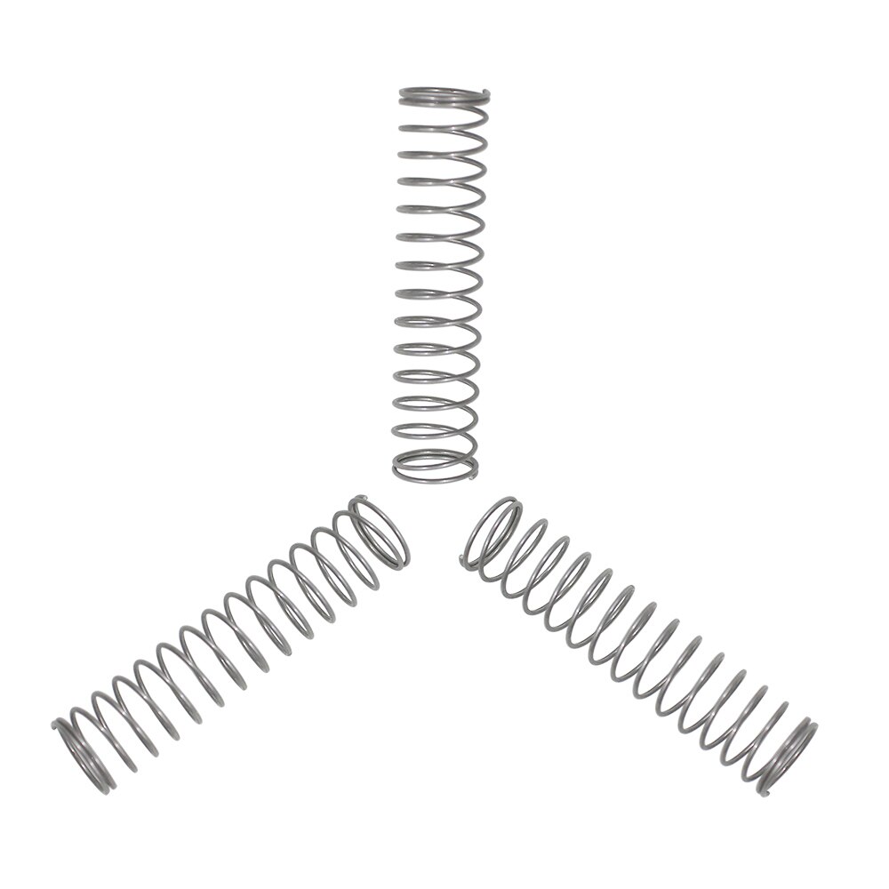 Válvula de pistón de trompeta de , accesorios de resorte, pieza de sustitución, 3 uds.