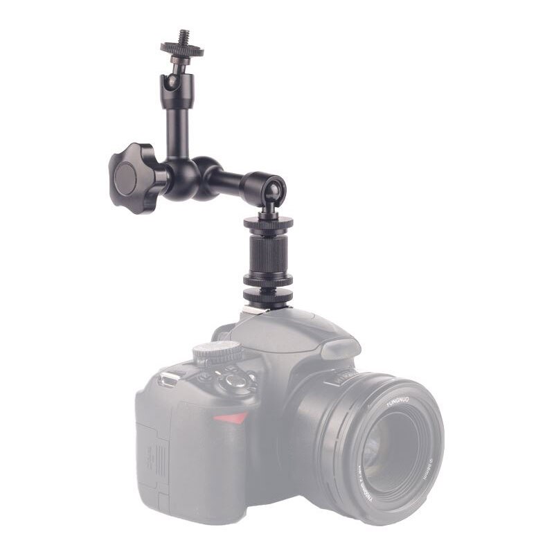 7 Inch Adjustable Friction Articulating Magic Arm + Super Clamp for DSLR LCD Monitor LED Flash Light Camera Accessories