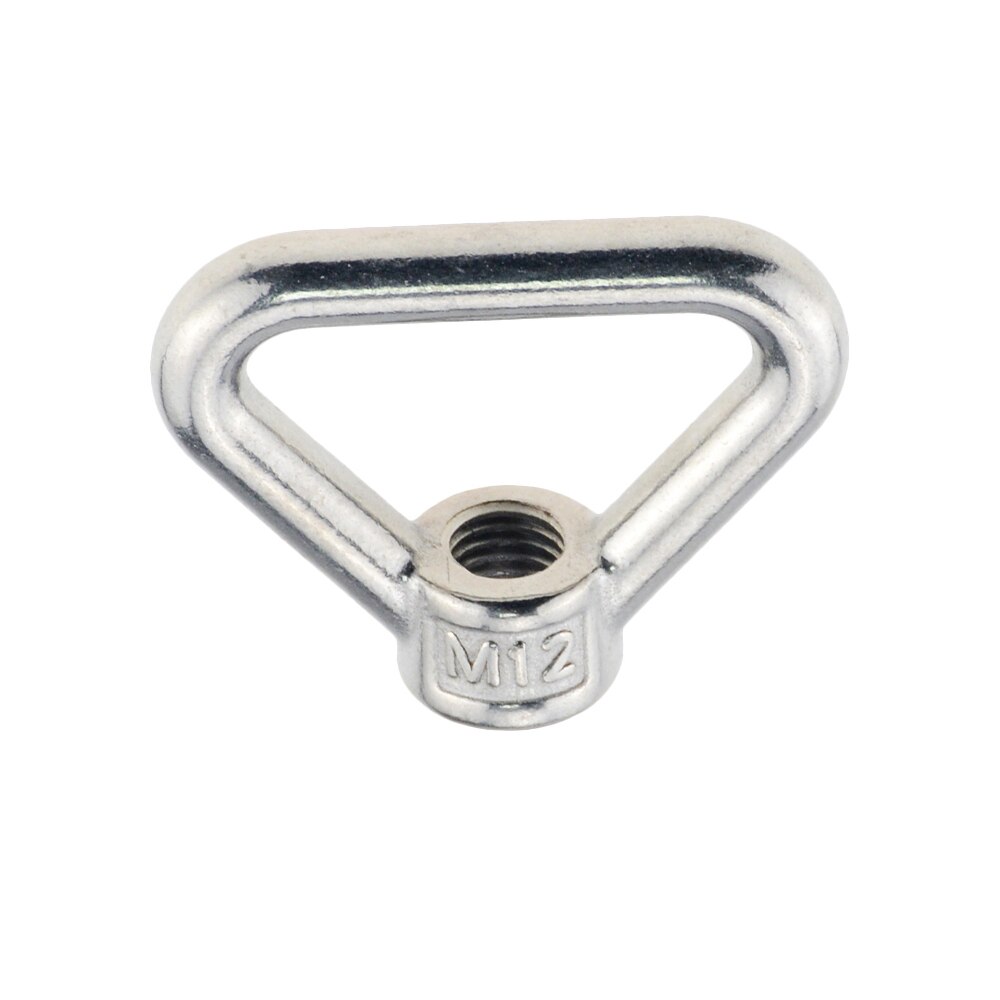 1PCS 304 Rvs M8 M10 M12 M14 M16 M20 M24 Marine Lifting Eye Moer Ring Moer Draad Driehoek ringen