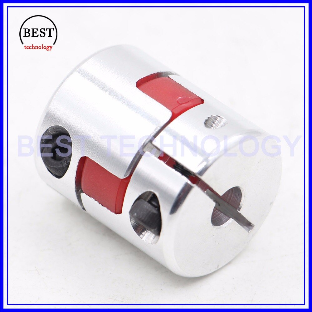 3pcs D=25mm L=35mm Jaw Flexible Coupling Plum coupling Spider Coupler Inner hole 6.35 to 10 mm 5 / 6 / 6.35 / 7 / 8 / 9 / 10