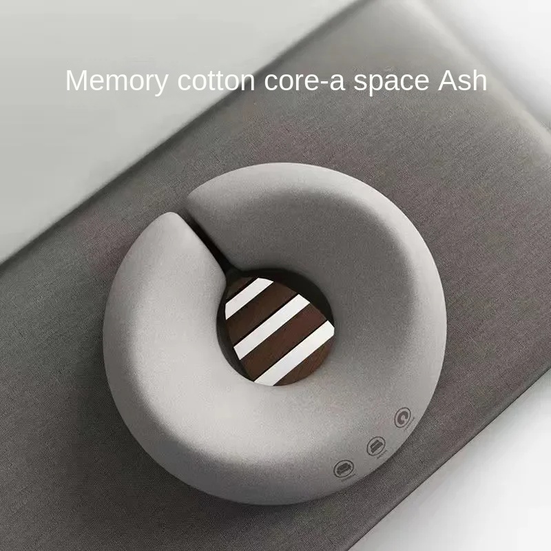 Beauty Salon Lying Pillow Beauty Bed Special Cushion Massage Bed U-Shaped Pillow Lying Pillow Memory Foam Facial Face Cushion: black