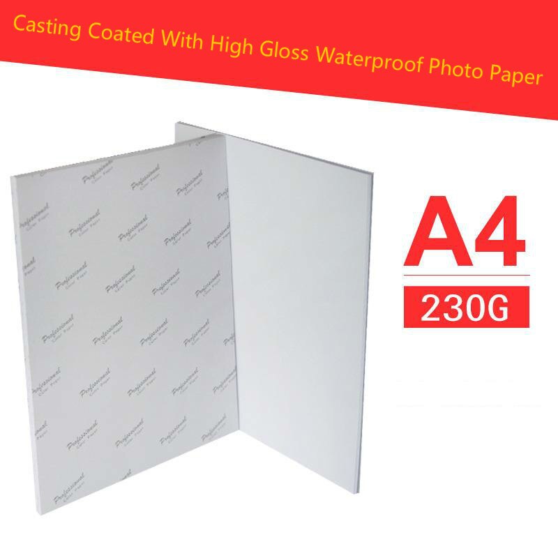 40 ark blank 180 g a4 a3 4 x 6 vanntett papir med glansbelagt fotopapir til utskrift av blekkskrivere