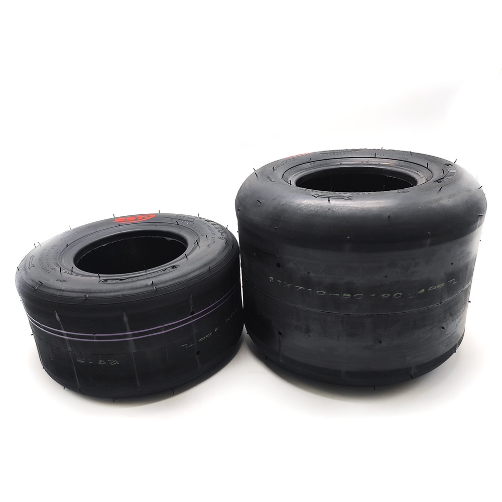 Go Kart Tire Front Wheel 10x4.50-5 Rear Wheel 11x7.10-5 Drift Go Kart Vacuum Tire