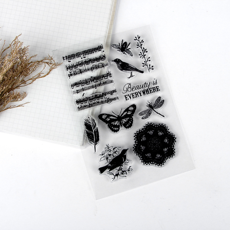 Transparent Silikon Mehrere Stile Dichtung Stempel Karte, Der 3d Stempel Transparent Stempel für Scrapbooking Klar Briefmarken