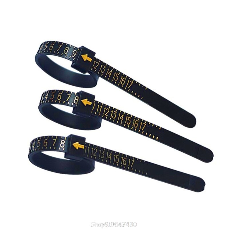 Doigt de mesure anneau Standard cercle US/Hong Kong/japon/Europe/royaume-uni ruban règle bijoux accessoire mesure jauge outil D30 directe